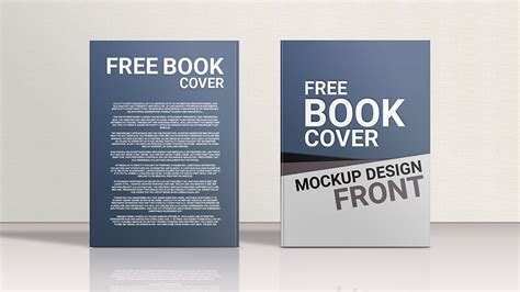 Free Standing Hardcover Book Mockup | Mockuptree