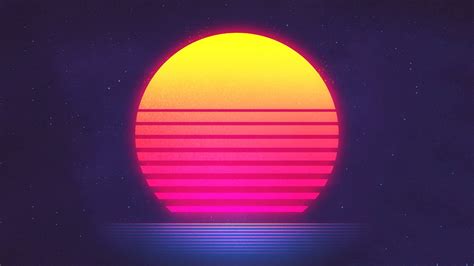 Sunset Cyber Retro Wallpapers - Wallpaper Cave