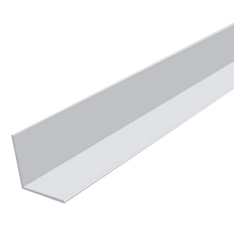 Buy PVC Angle Corner Trim 19mm x 19mm x 5 Lengths of Rigid White 90 Degree Heavy Duty 2.44m Long ...