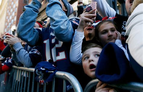 34 photos capturing the pure delight of the Patriots' Super Bowl victory parade