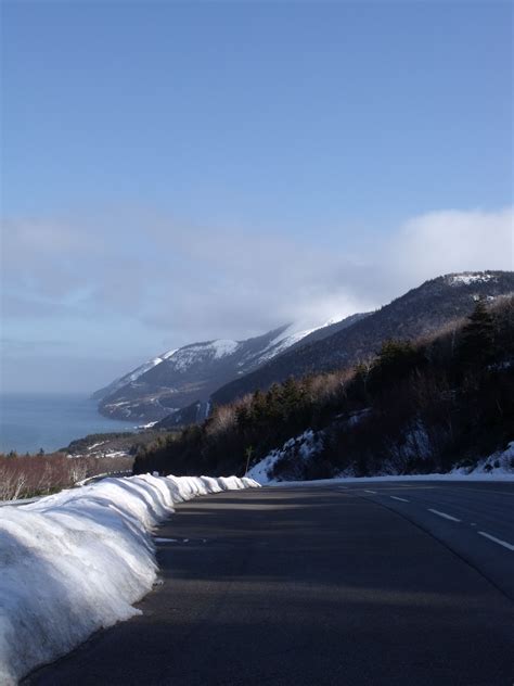 Cape Breton Highlands National Park in the winter. | Canada travel, Cape breton, East canada