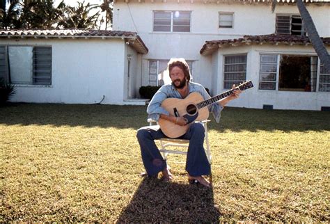 Barney Hurley on Twitter: "Eric Clapton, 461 Ocean Boulevard, Golden Beach, Florida, 1974"