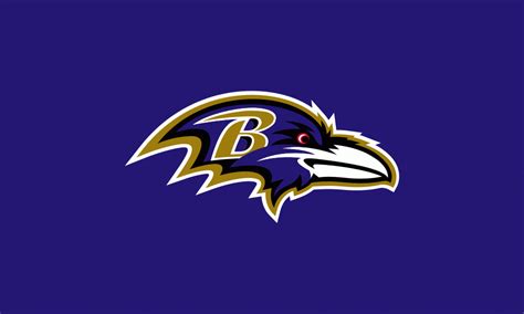 Baltimore Ravens flag color codes