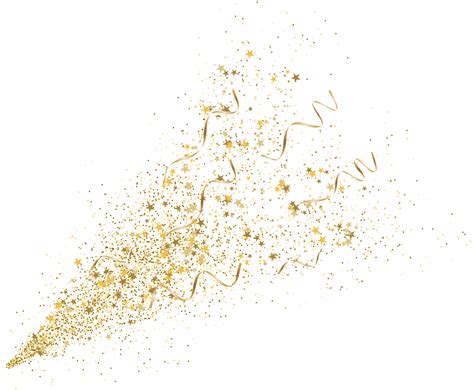 Golden Glitter Png High Resolution