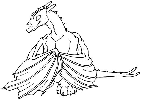 Dragon Coloring Pages Realistic | Realistic Coloring Pages