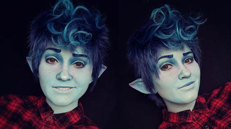 Ian Lightfoot - Onward cosplay makeup - YouTube