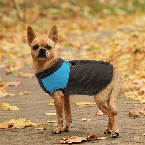 Waterproof Dog Coats Winter Warm Clothes Padded Jackets for Small Dogs Chihuahua | eBay