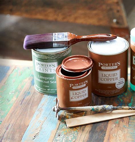 Liquid Copper & Patina Green – Porter's Paints