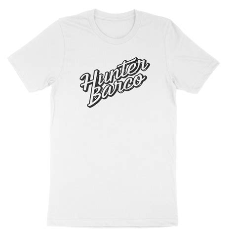 Logo T-shirt - White - Hunter Barco