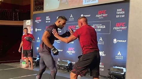 Benoit St. Denis: UFC Paris Open Workout