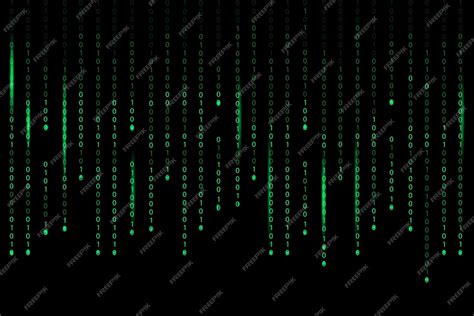 Premium Vector | Background matrix. Binary code background. Vector illustration.