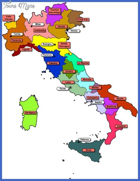 awesome Italy Map Tourist Attractions | Italy map, Italy, Tourist attraction