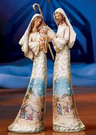 2009 THOMAS KINKADE HOLY FAMILY NATIVITY SET | Imagem sagrada ...