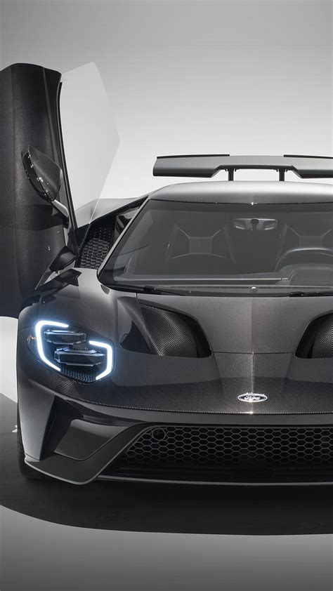 Ford GT, black, car, carbon, esports, turbo, HD phone wallpaper | Peakpx