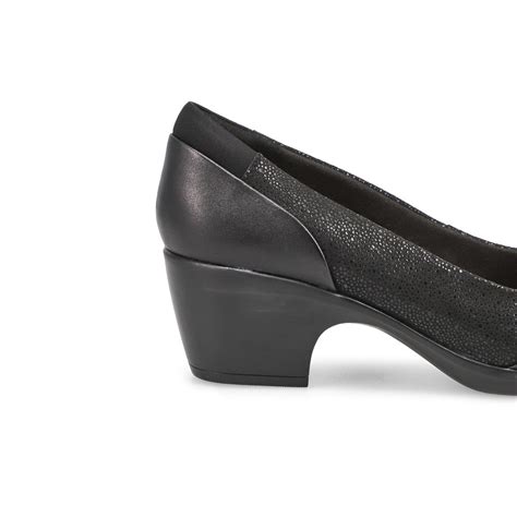 Clarks Women's Emily Alexa Dress Heel - Black | SoftMoc.com