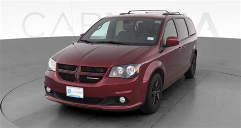 Used Red Dodge Grand Caravan Passenger MiniVan GT with FWD For Sale Online | Carvana