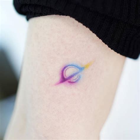 Spectrum black hole tattoo located on the inner