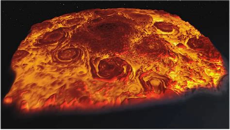 NASA's Juno mission provides infrared tour of Jupiter's north pole