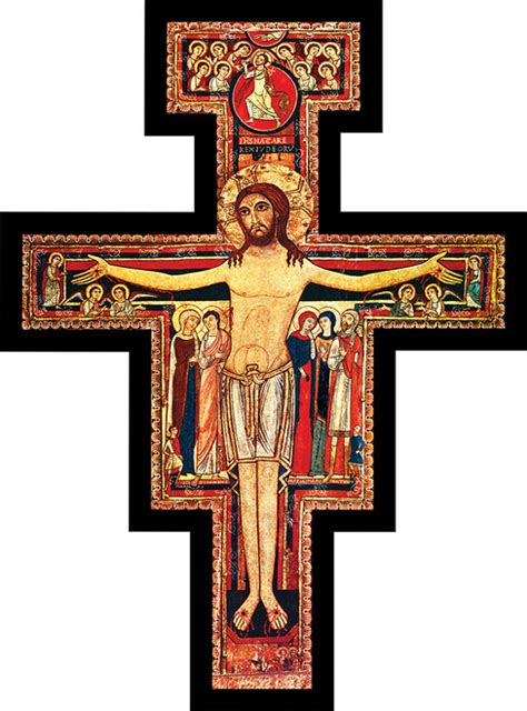 San Damiano Large Wall Plaque Cross - Catholic to the Max - Online Catholic Store