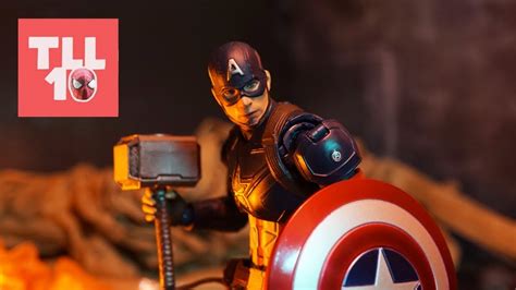 Endgame: Captain America vs Thanos Scene Stop-Motion Recreation