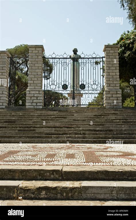 Main Entrance to The Alameda Gibraltar Botanic Gardens, Gibraltar Stock ...