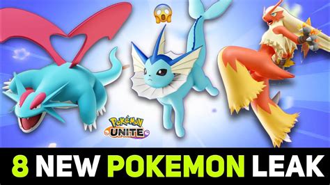 Upcoming 8 New Pokemon in Pokemon Unite 2023-24 | New Pokemon Leaks in ...