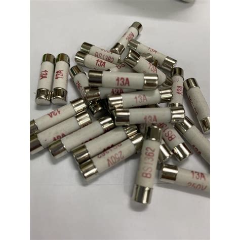 13A Cartridge Fuses- 13A 13amp- plug top- 3pin plug top (13A fuse) | Shopee Malaysia