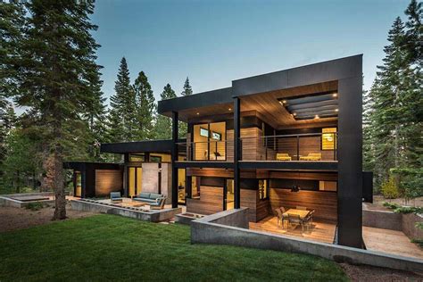 Spectacular mountain modern family home in Martis Camp