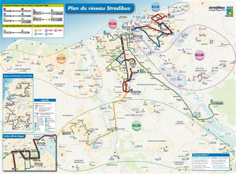 Dieppe transport map