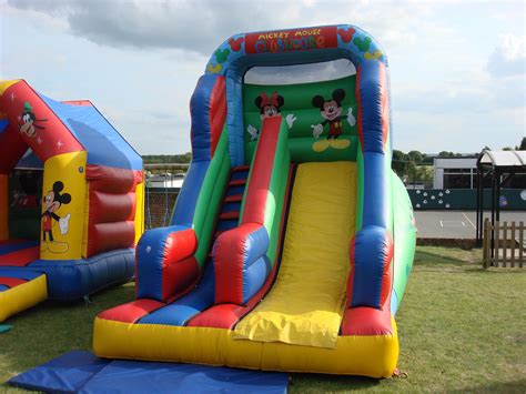 Mickey Mouse Club House Slide - Bouncy Castle Hire in Essex