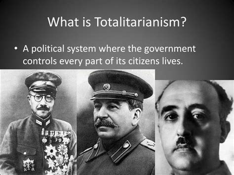 PPT - The Rise of Totalitarianism PowerPoint Presentation - ID:2487438