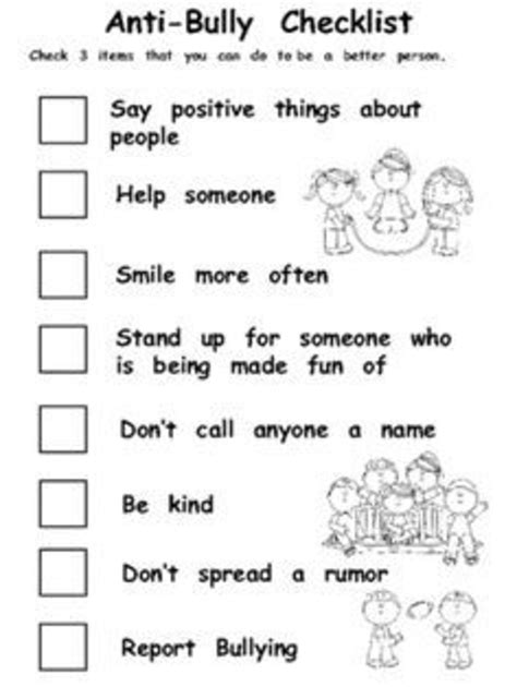 All 29 Bullying Worksheets Hd Llpapers Ll17Interestpicstech — db-excel.com