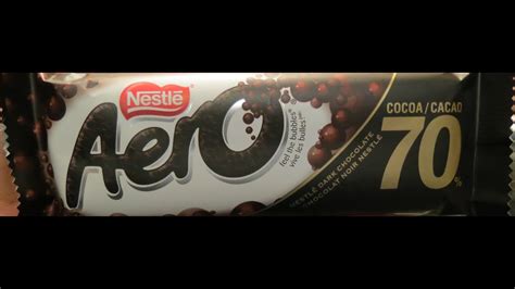 Aero Dark Chocolate Bar Review (vegan) - YouTube