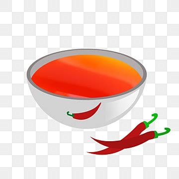 Chili Bowl Vector, Sticker Clipart Bowl Of Chili With Garlic And Chili ...