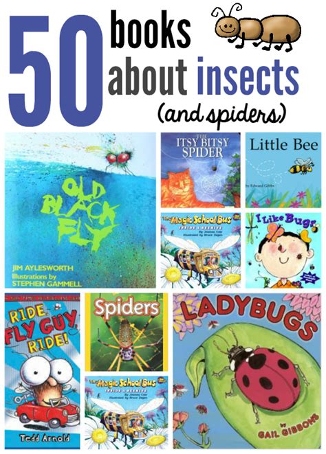 Books about insects and spiders - The Measured Mom