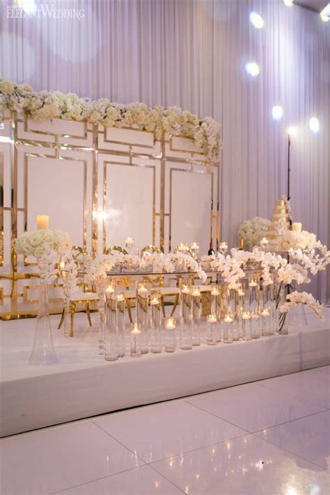 30 Luxury and Elegant Gold Wedding Decorations - Mrs to Be