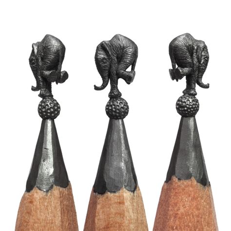 Salavat Fidal - Pencil tip carving | Micro Sculptures – Artsy Nature