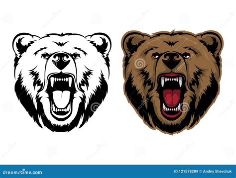 Cartoon Grizzly Bear Stock Illustrations – 4,636 Cartoon Grizzly Bear ...