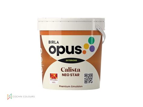 Birla Opus Calista Neo Star: Ultimate Dust-Resistant Exterior Paint - Cochin Colours: Premium ...