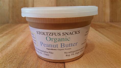 Organic Peanut Butter - 16oz - Dutch Meadows Farm