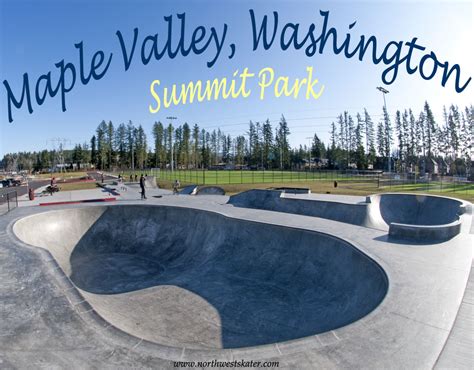 Maple Valley (Summit Park) Skatepark, Washington