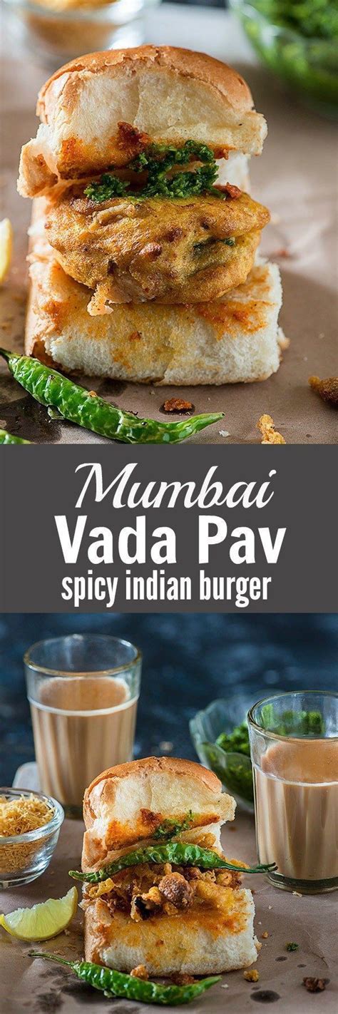 Authentic Vada Pav: A Taste of Mumbai's Street Food - My Tasty Curry ...