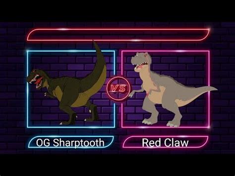 OG Sharptooth VS Red Claw - YouTube