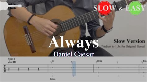 Always - Daniel Caesar | Guitar Tab