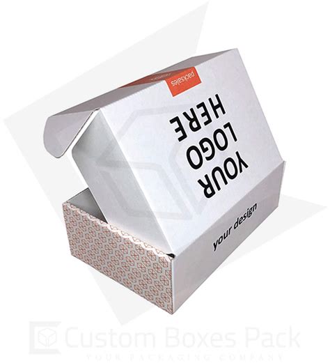 Custom Corrugated Logo Shipping Boxes | Custom Boxes Pack