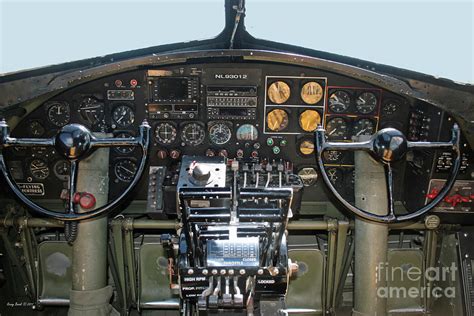 B-24 Liberator's Cockpit - Witchcraft Photograph by Kenny Bosak - Fine ...