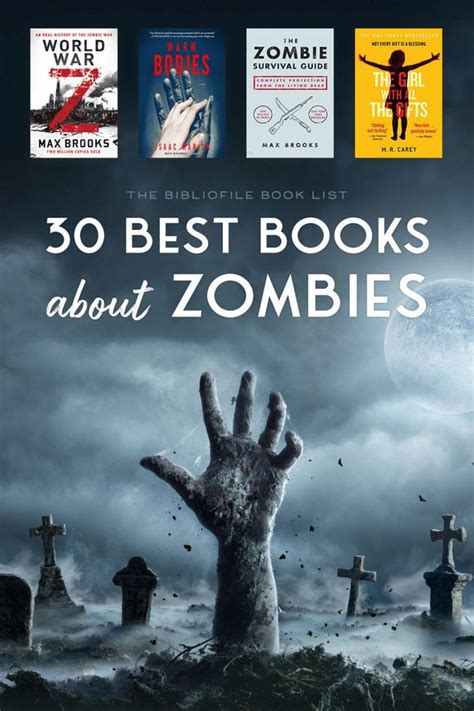 30 Zombie Books to Feast Your Brains on - The Bibliofile | Zombies ...