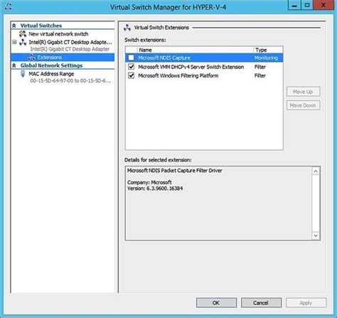 Hyper-V virtual switch extensions increase switch functionality
