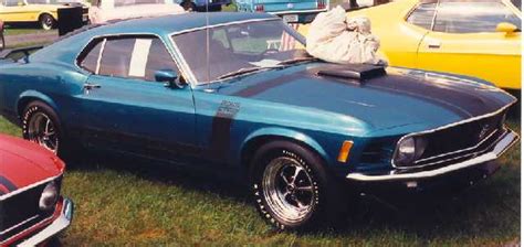 1970 Mustang Colors