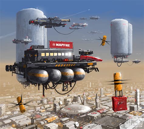 Dystopian Worlds Paintings | Funnilogy